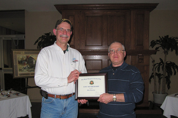 Mike Schneider Life Membership Presentation